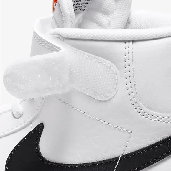 Brand New Nike Blazer Mid '77 Preschool/Little Kids' Shoes “White/Black” - Picture 2 of 12